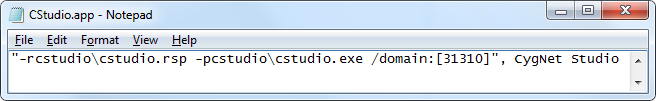 Sample .app file